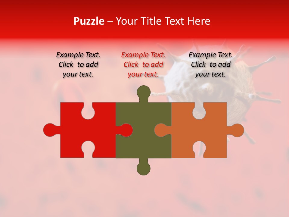 Cell Shape Healthy PowerPoint Template