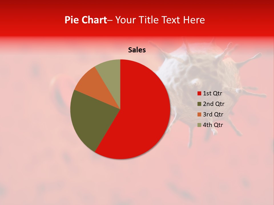 Cell Shape Healthy PowerPoint Template