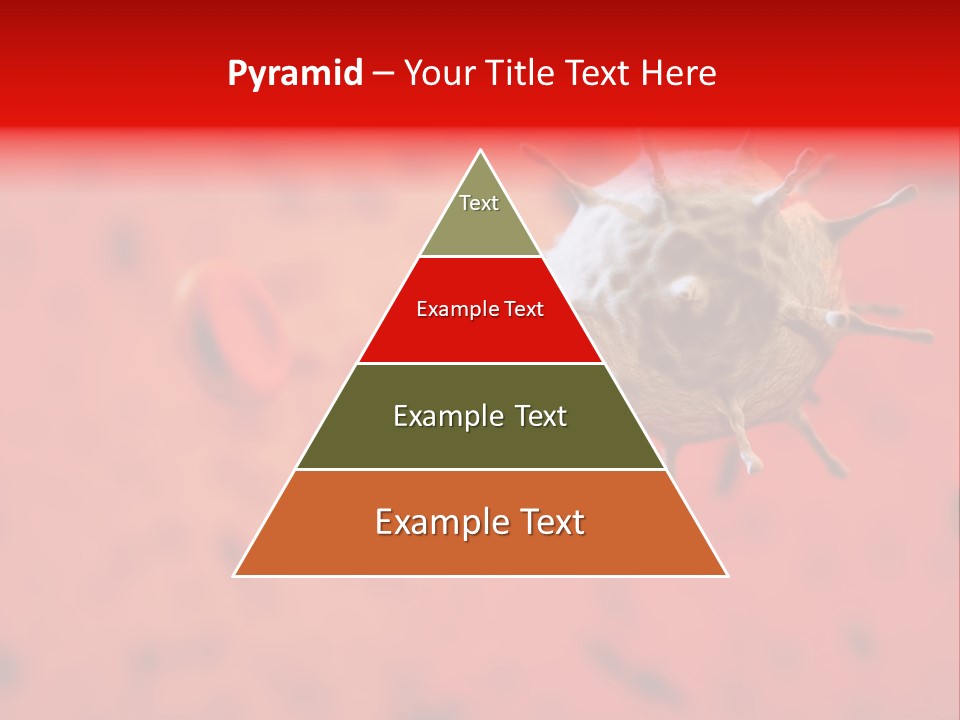 Cell Shape Healthy PowerPoint Template
