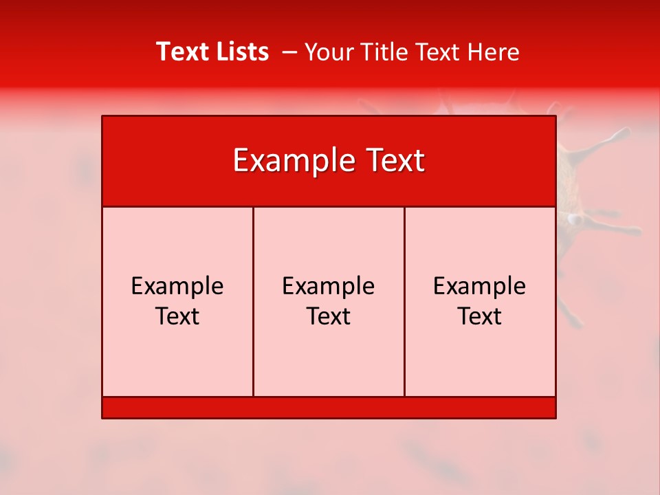 Cell Shape Healthy PowerPoint Template