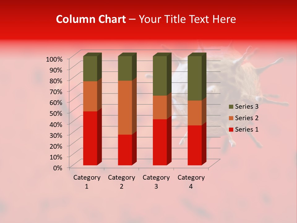 Cell Shape Healthy PowerPoint Template