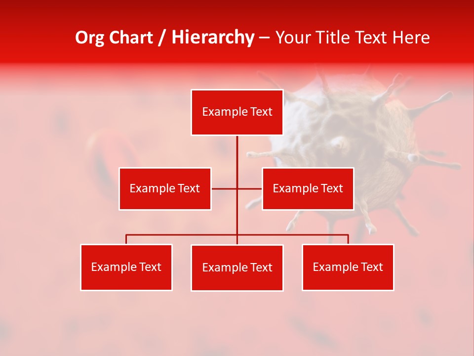 Cell Shape Healthy PowerPoint Template