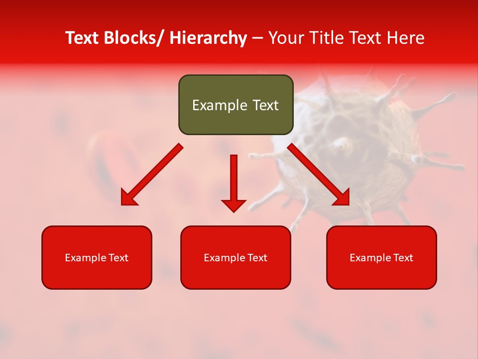 Cell Shape Healthy PowerPoint Template