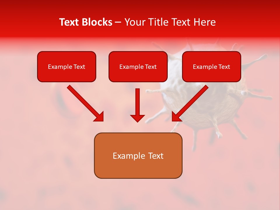 Cell Shape Healthy PowerPoint Template