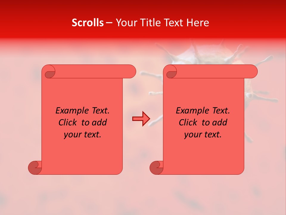 Cell Shape Healthy PowerPoint Template