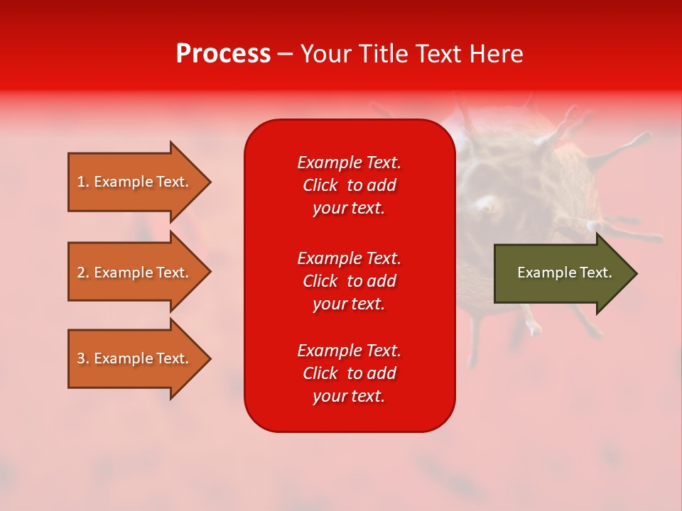 Cell Shape Healthy PowerPoint Template