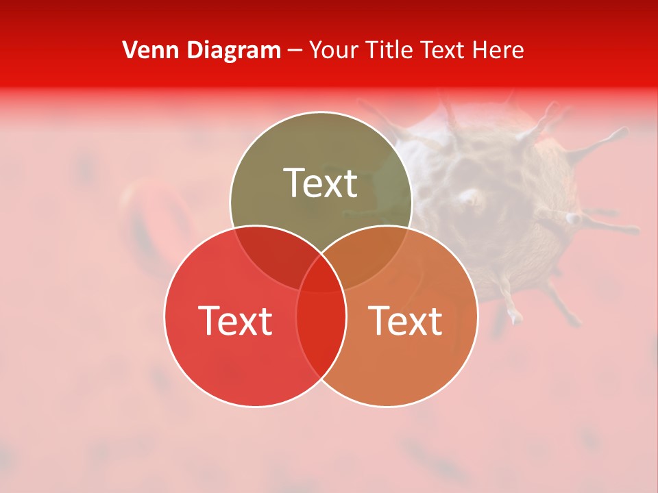 Cell Shape Healthy PowerPoint Template
