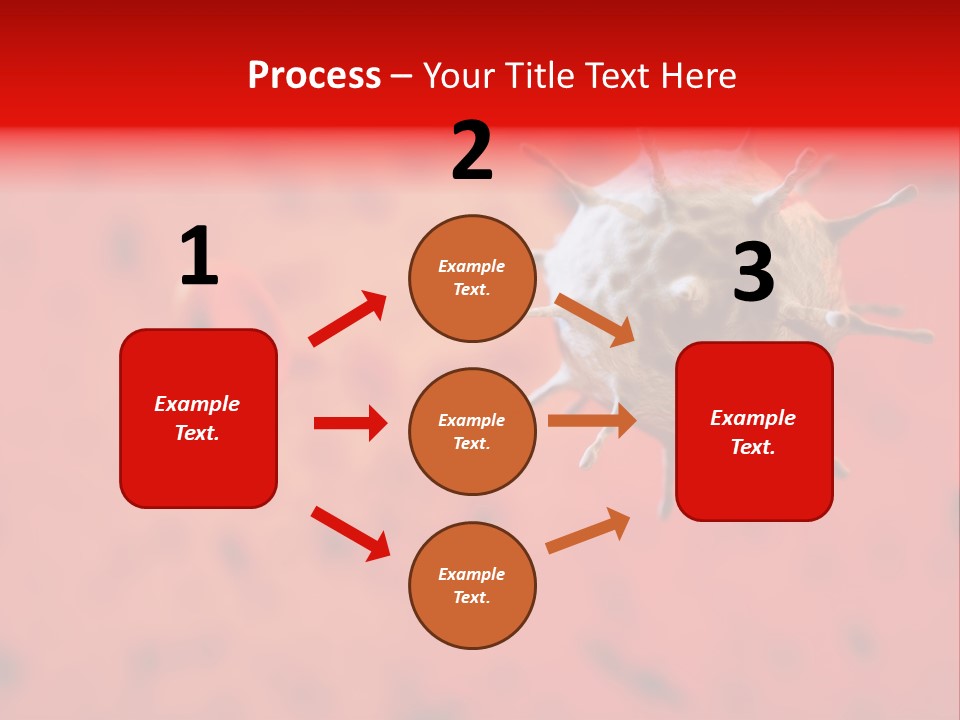 Cell Shape Healthy PowerPoint Template