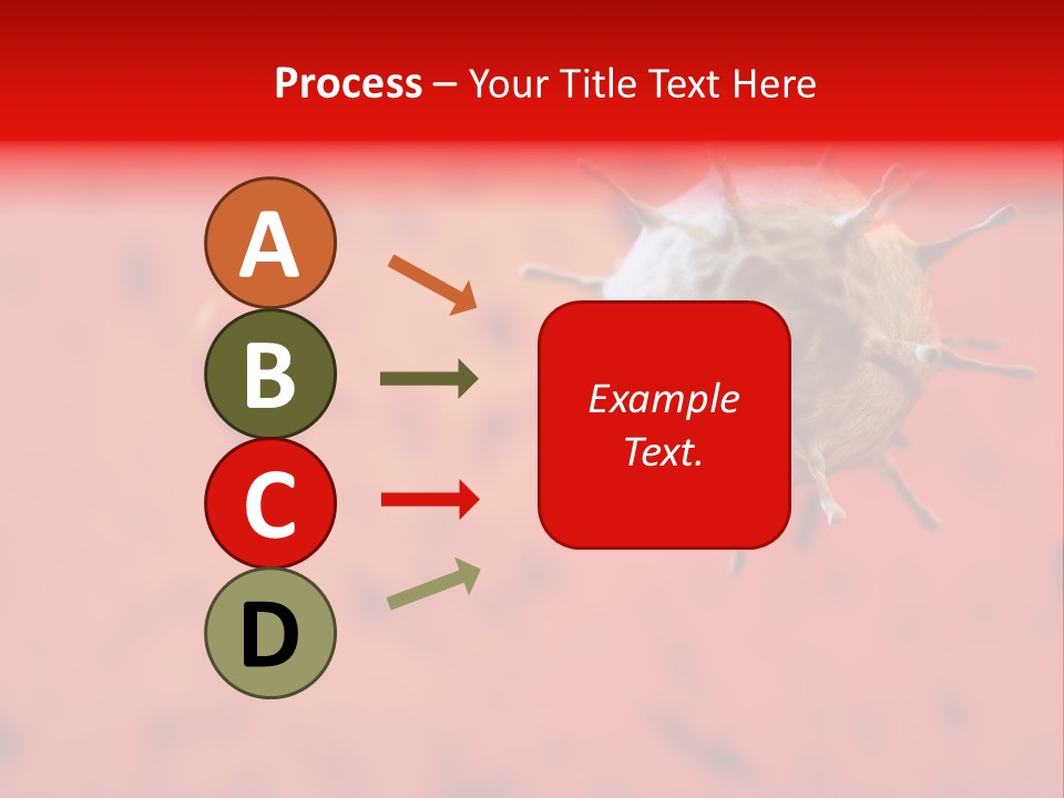 Cell Shape Healthy PowerPoint Template
