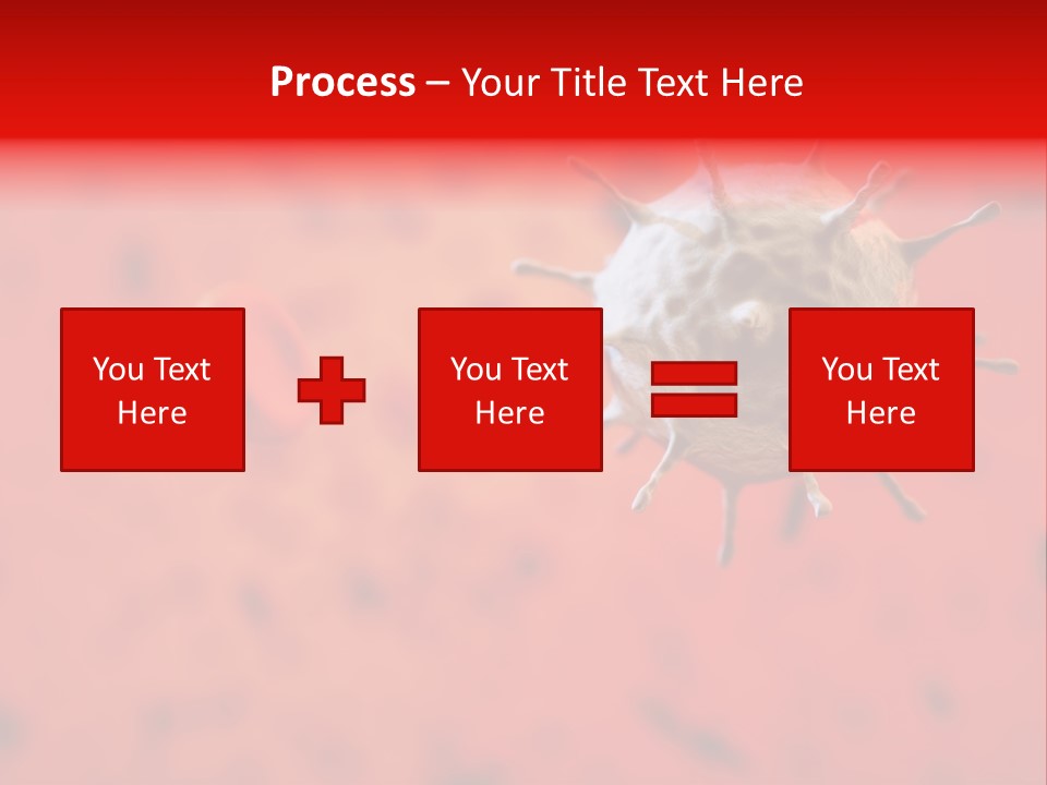 Cell Shape Healthy PowerPoint Template