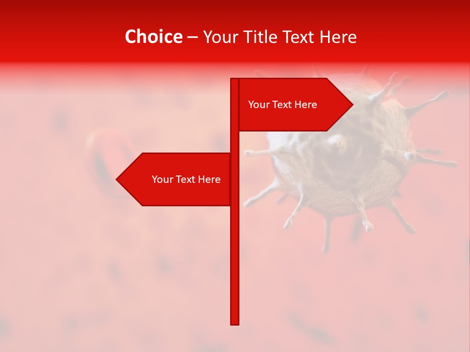 Cell Shape Healthy PowerPoint Template