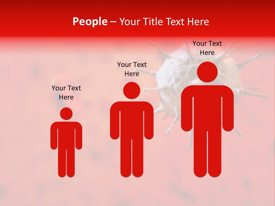 Cell Shape Healthy PowerPoint Template