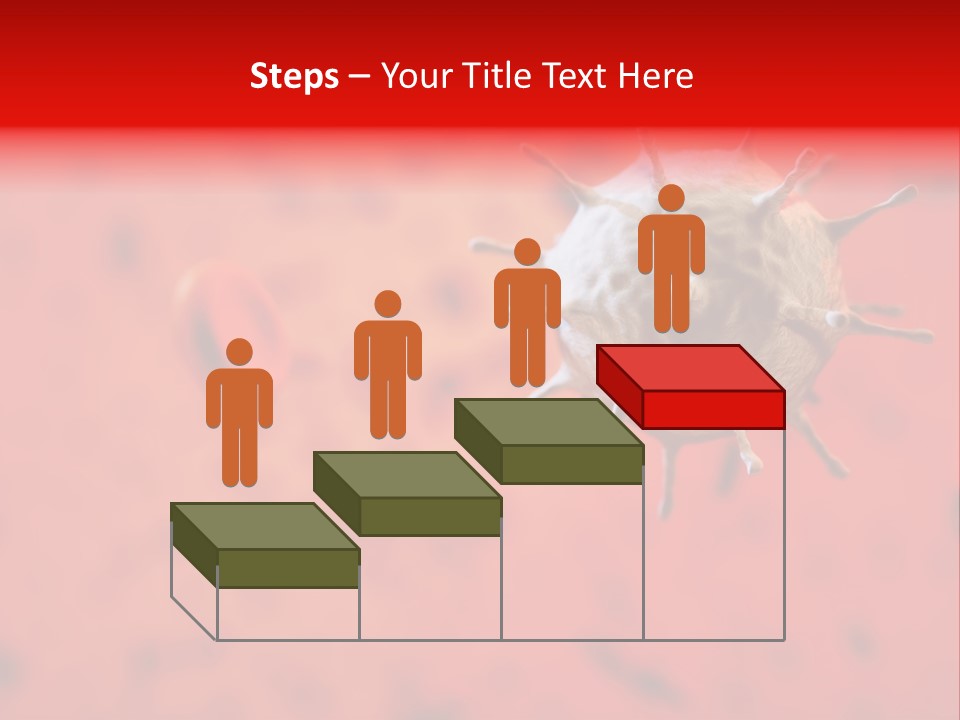 Cell Shape Healthy PowerPoint Template