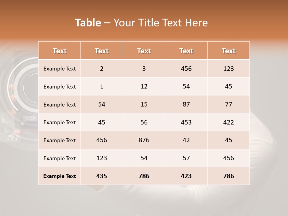 Connection Information Person PowerPoint Template