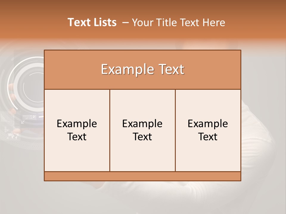 Connection Information Person PowerPoint Template