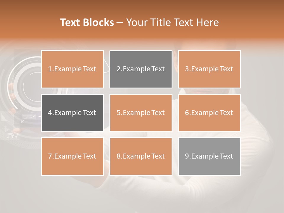 Connection Information Person PowerPoint Template