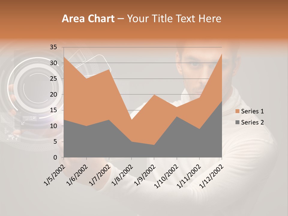 Connection Information Person PowerPoint Template