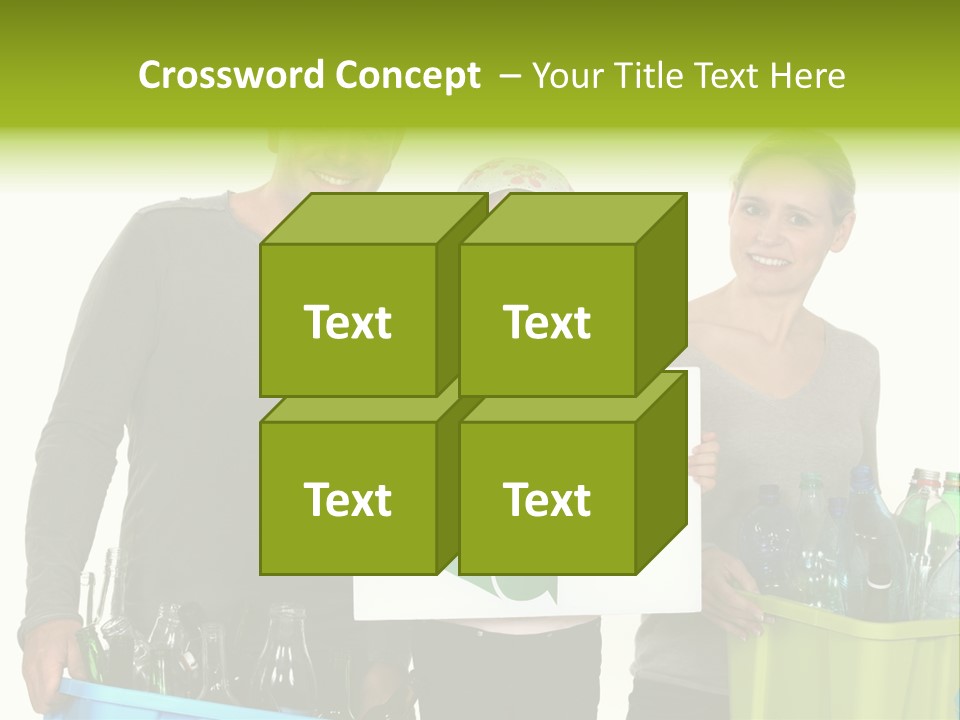 Full Discard Vine PowerPoint Template