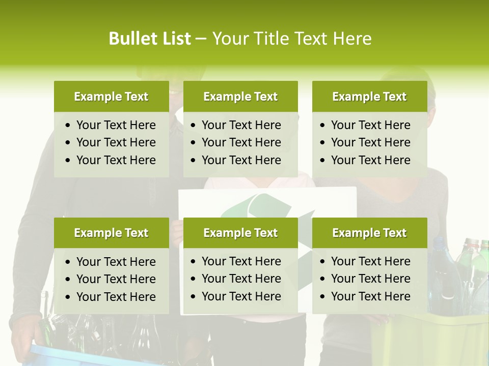 Full Discard Vine PowerPoint Template