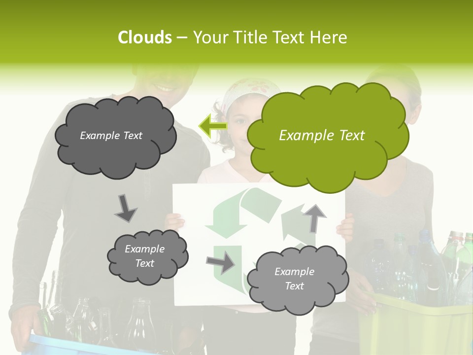 Full Discard Vine PowerPoint Template