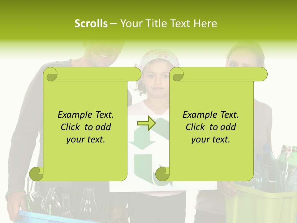 Full Discard Vine PowerPoint Template