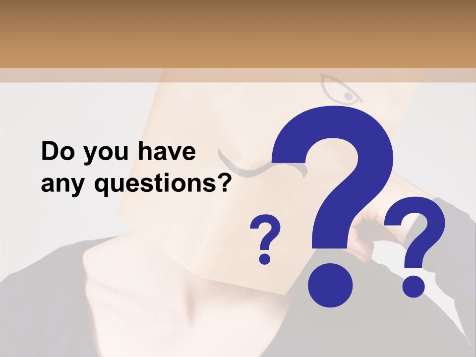 Ho Hum Masquerading Boredom PowerPoint Template