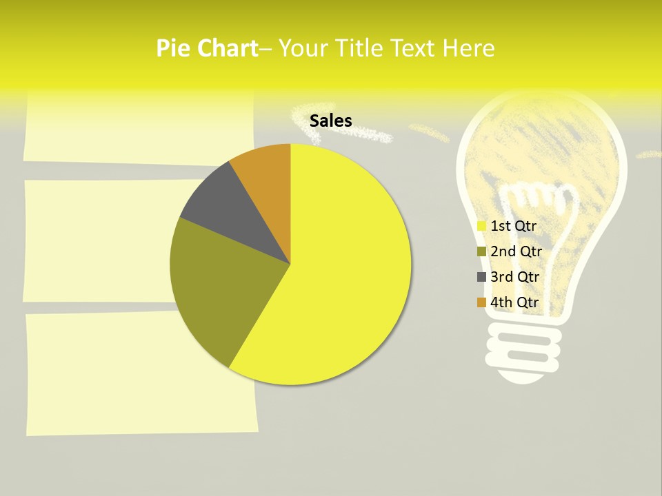 Three Creativity Lamp PowerPoint Template