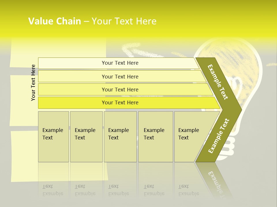 Three Creativity Lamp PowerPoint Template