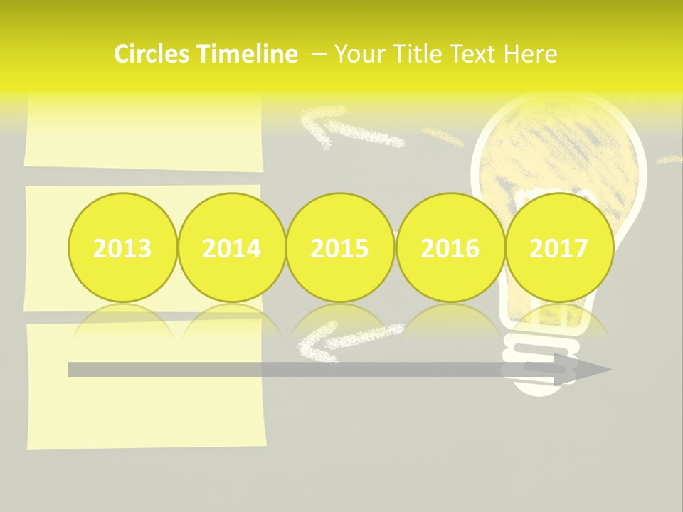 Three Creativity Lamp PowerPoint Template