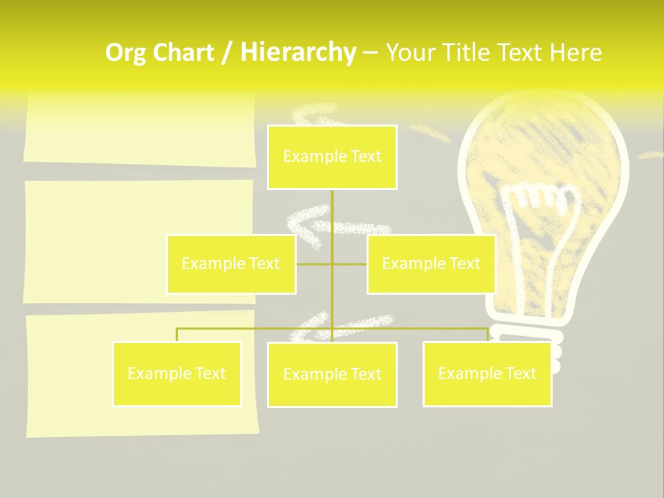 Three Creativity Lamp PowerPoint Template