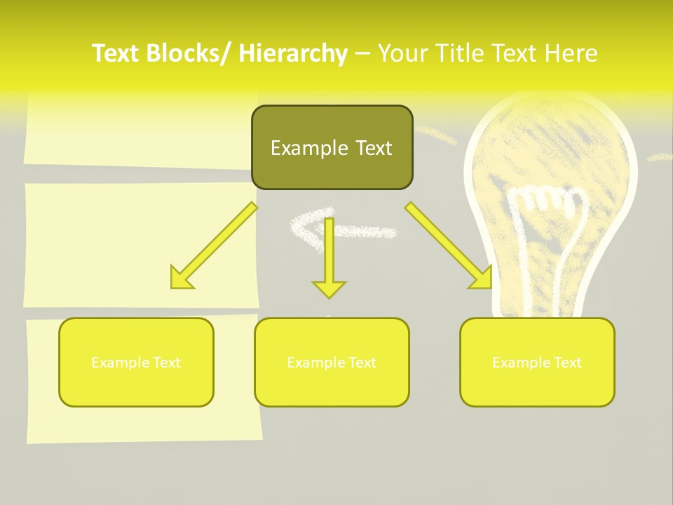 Three Creativity Lamp PowerPoint Template