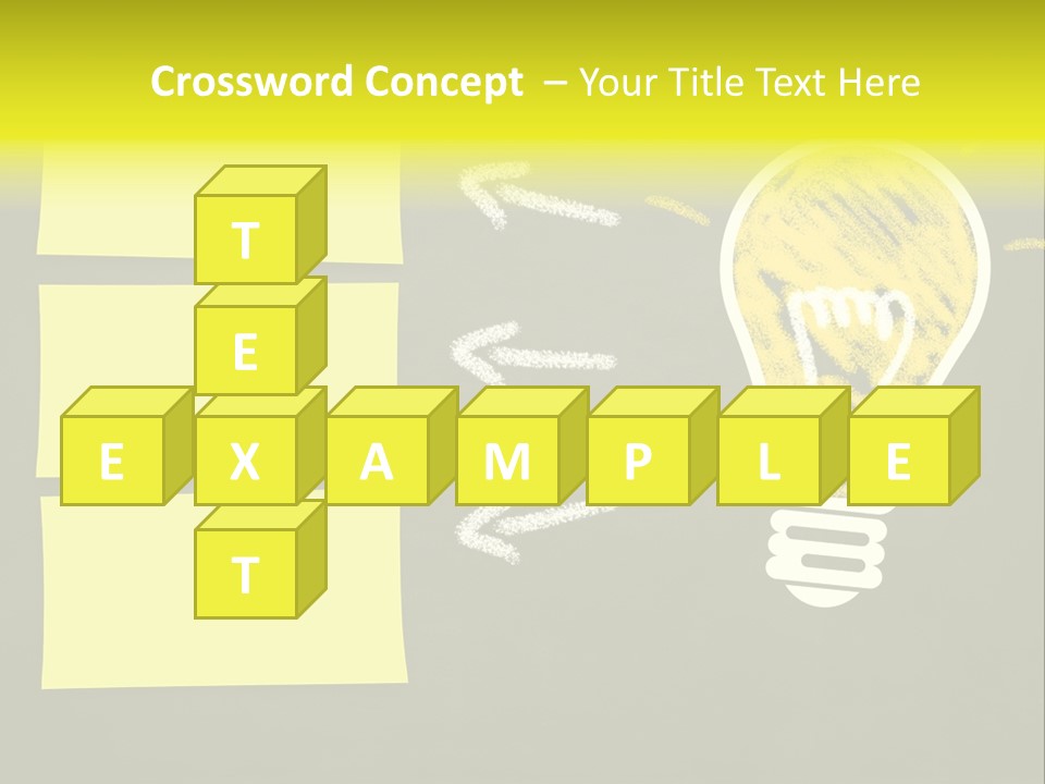 Three Creativity Lamp PowerPoint Template