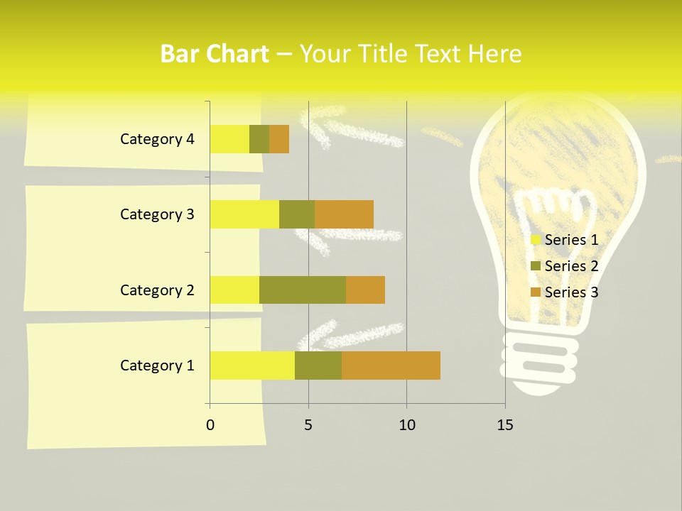 Three Creativity Lamp PowerPoint Template