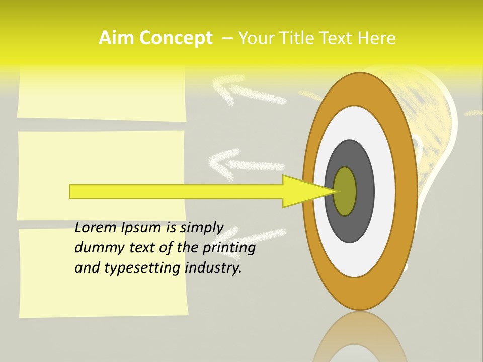 Three Creativity Lamp PowerPoint Template