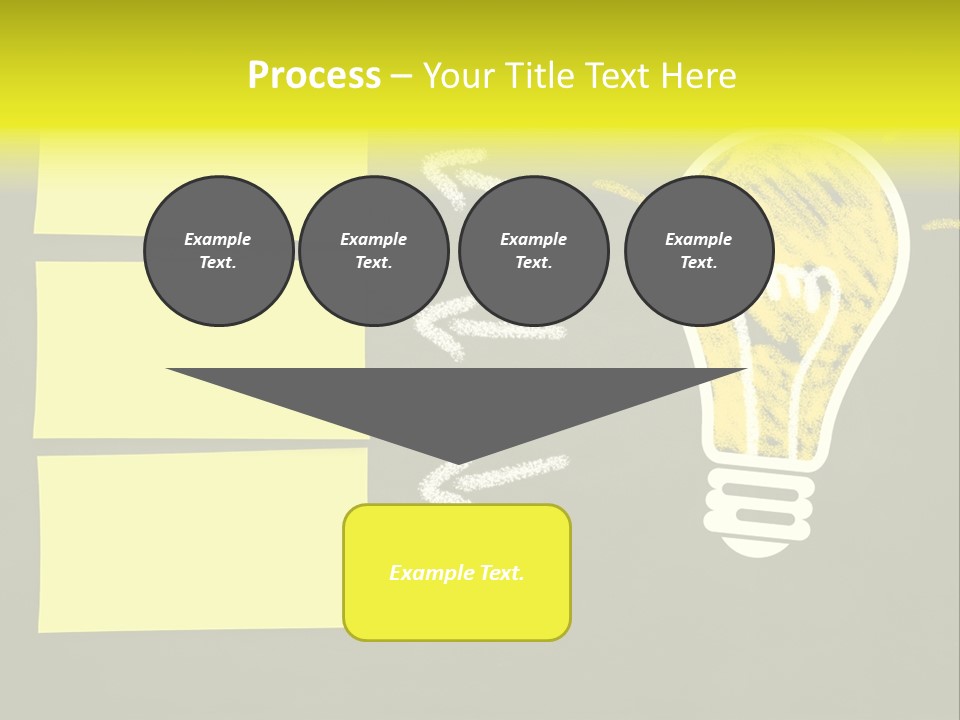 Three Creativity Lamp PowerPoint Template