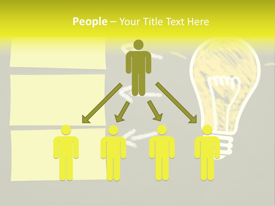 Three Creativity Lamp PowerPoint Template