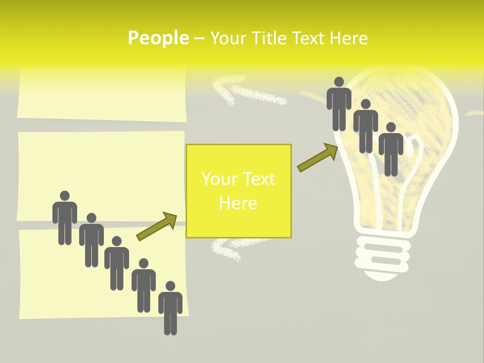 Three Creativity Lamp PowerPoint Template