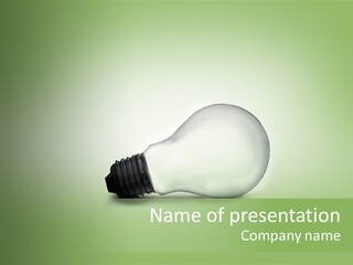 Light Lying Digital PowerPoint Template