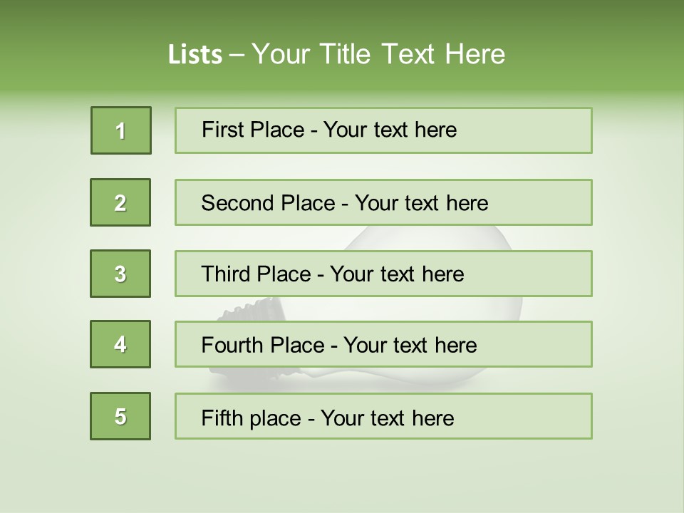 Light Lying Digital PowerPoint Template
