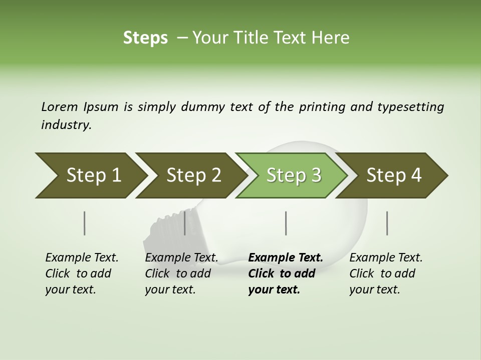 Light Lying Digital PowerPoint Template