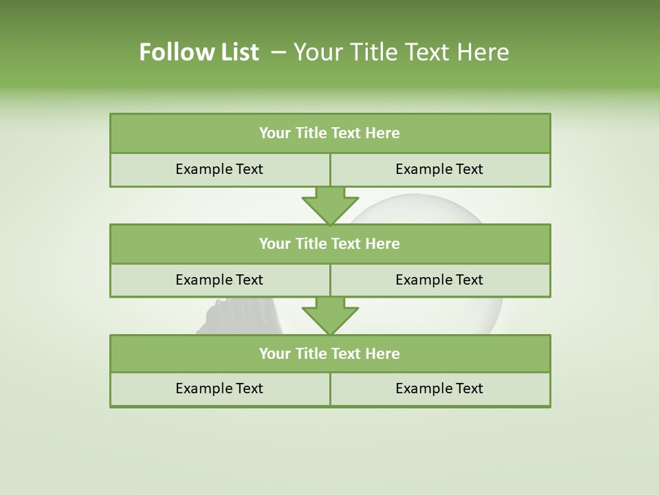 Light Lying Digital PowerPoint Template