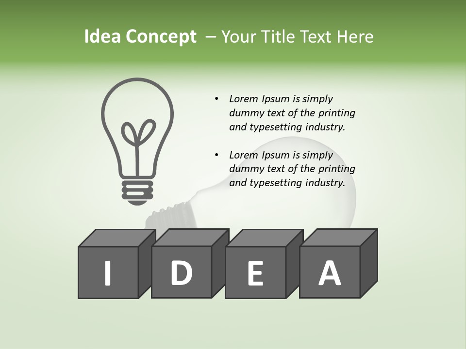 Light Lying Digital PowerPoint Template