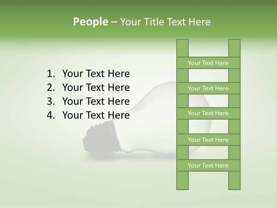 Light Lying Digital PowerPoint Template