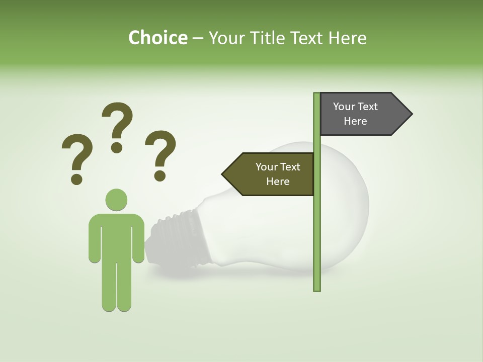 Light Lying Digital PowerPoint Template