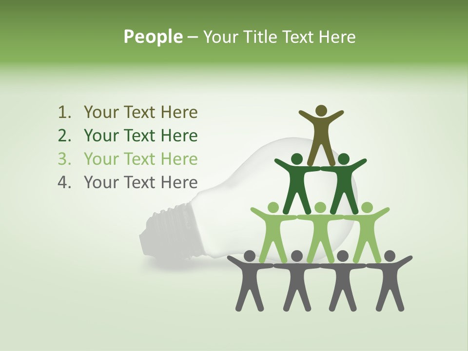 Light Lying Digital PowerPoint Template