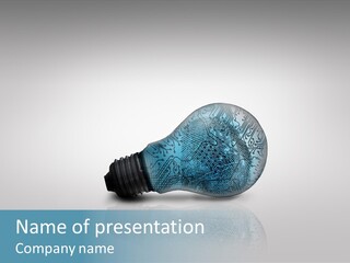 Innovation Fixture Screw PowerPoint Template