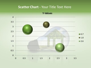 Renewable Energy Light Bulb Computer Graphic PowerPoint Template