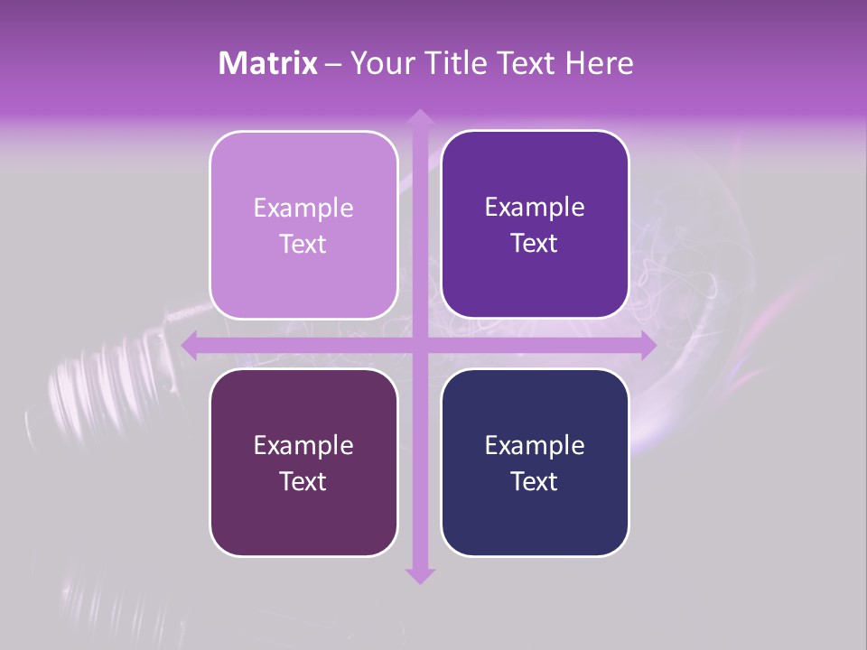 Bizarre Conceptual Glow PowerPoint Template