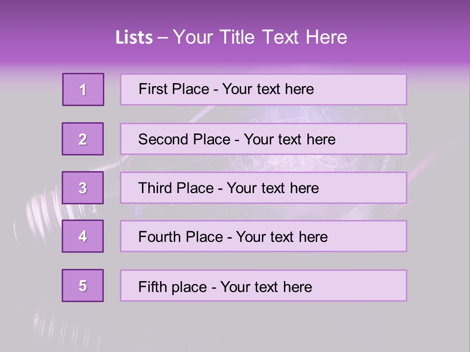 Bizarre Conceptual Glow PowerPoint Template