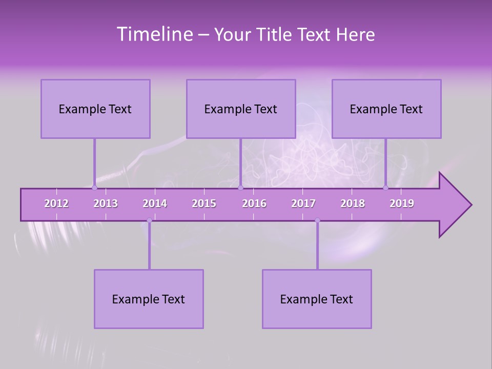 Bizarre Conceptual Glow PowerPoint Template